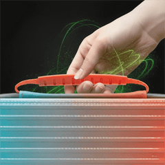 Blue Luggage-Grade Hard Shell Carrying Case for Nintendo Switch 2