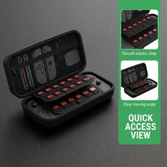 Armor Hard Shell Carrying Case for Nintendo Switch 2 - 24 Game Cartridge Slots