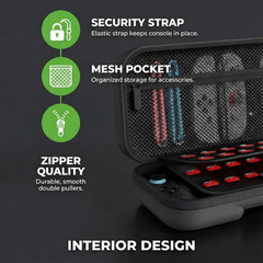 Armor Hard Shell Carrying Case for Nintendo Switch 2 - 24 Game Cartridge Slots