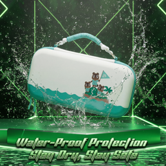 Cute Island Design Switch 2 Carrying Case – Hard Shell Travel Protector with