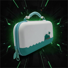 Cute Island Design Switch 2 Carrying Case – Hard Shell Travel Protector with