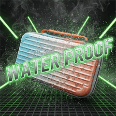 Blue Luggage-Grade Hard Shell Carrying Case for Nintendo Switch 2