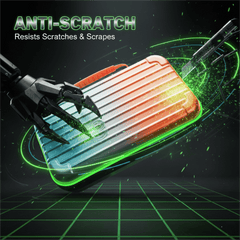 Blue Luggage-Grade Hard Shell Carrying Case for Nintendo Switch 2