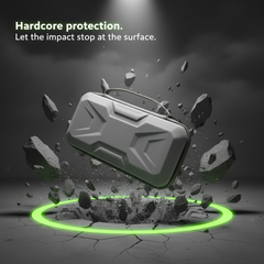 Gray Heavy-Duty EVA Hard Shell Carrying Case for Nintendo Switch 2