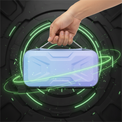 Blue Heavy-Duty EVA Hard Shell Carrying Case for Nintendo Switch 2