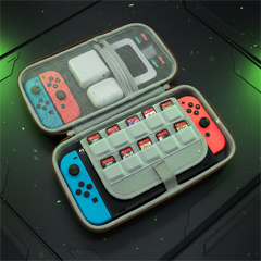 Switch 2 Travel Case - 3D Electric Tail Theme - Shockproof Hard Shell