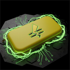 Switch 2 Travel Case - 3D Electric Tail Theme - Shockproof Hard Shell