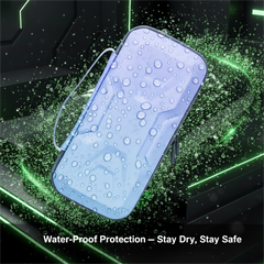 Blue Heavy-Duty EVA Hard Shell Carrying Case for Nintendo Switch 2