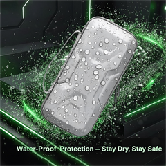 Gray Heavy-Duty EVA Hard Shell Carrying Case for Nintendo Switch 2