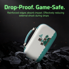 Cute Island Design Switch 2 Carrying Case – Hard Shell Travel Protector with