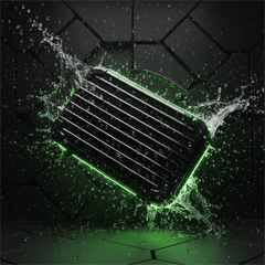 Black Luggage-Grade Hard Shell Carrying Case for Nintendo Switch 2