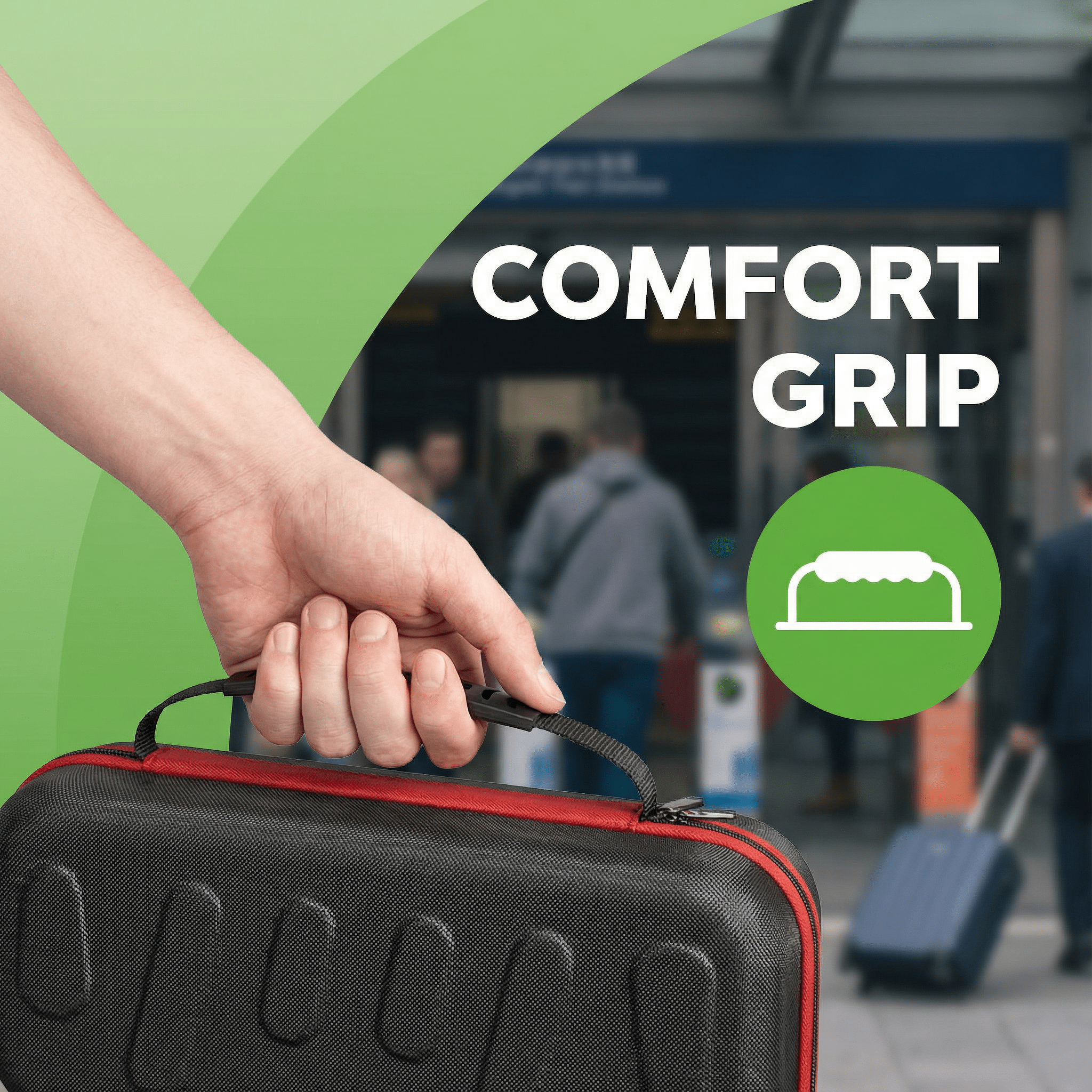 Armor Hard Shell Carrying Case for Nintendo Switch 2 - 24 Game Cartridge Slots