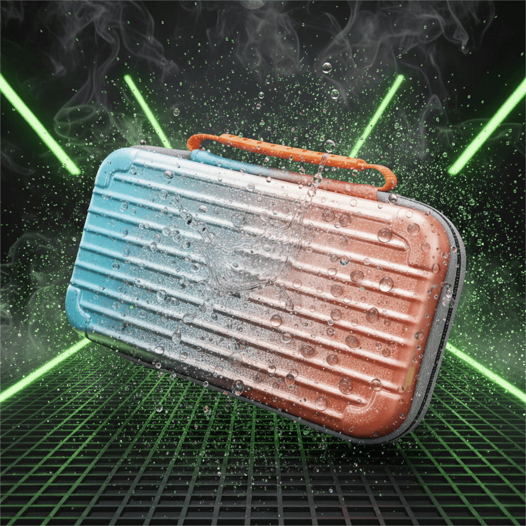 Blue Luggage-Grade Hard Shell Carrying Case for Nintendo Switch 2