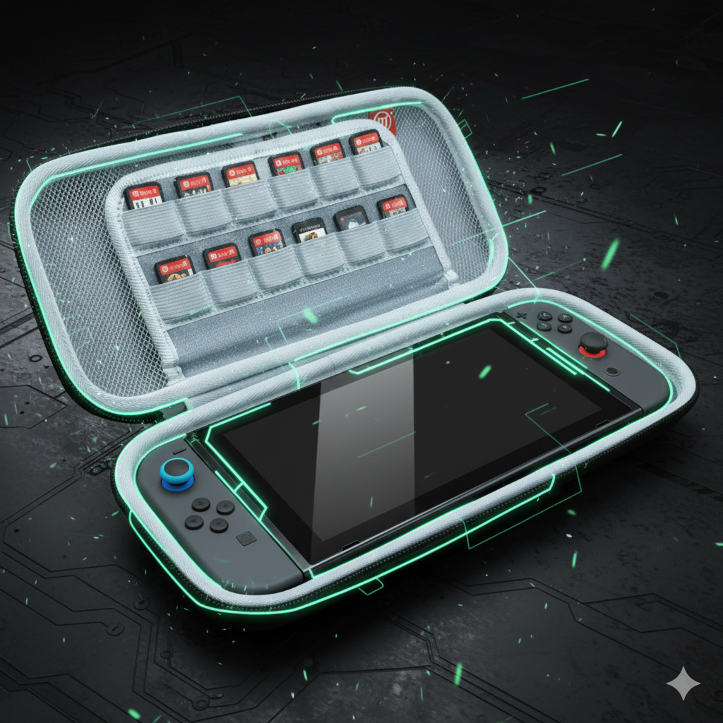 Nintendo Switch 2 Carrying Case – Hard Shell Protective Travel Case