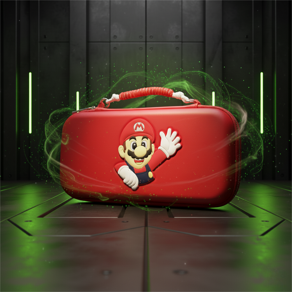 Red Mario Carrying Case Red Nintendo Switch Game Case