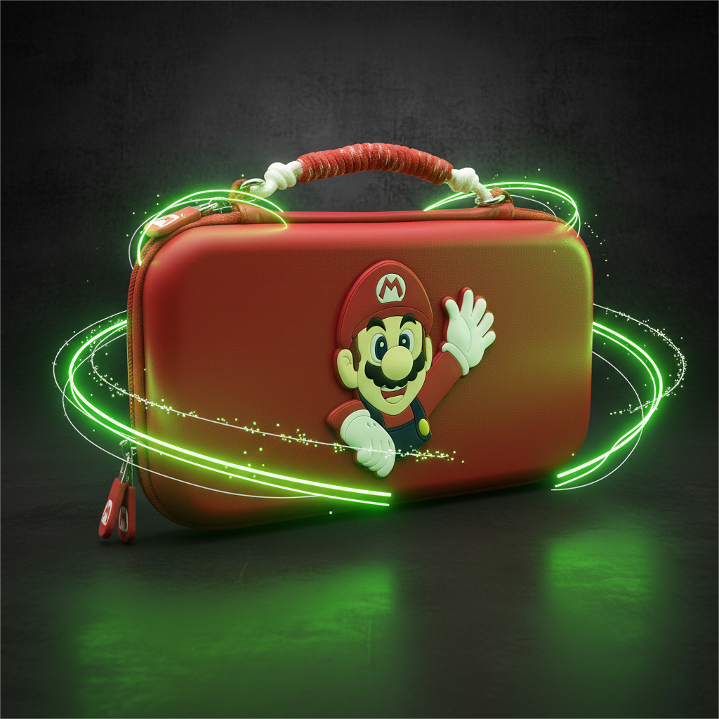 Red Mario Carrying Case Red Nintendo Switch Game Case
