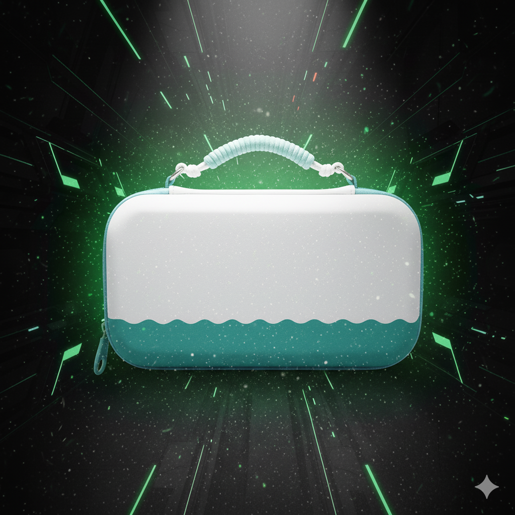 Cute Island Design Switch 2 Carrying Case – Hard Shell Travel Protector with