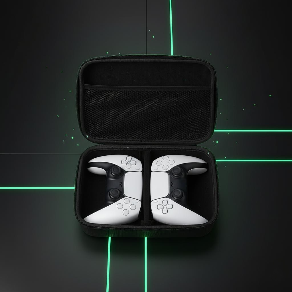 Universal Dual Game Controller Travel Case