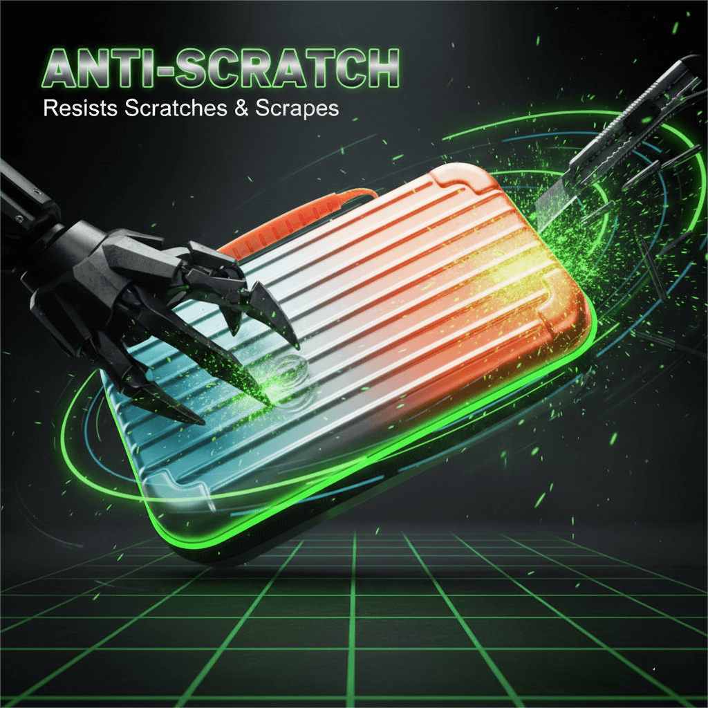 Blue Luggage-Grade Hard Shell Carrying Case for Nintendo Switch 2