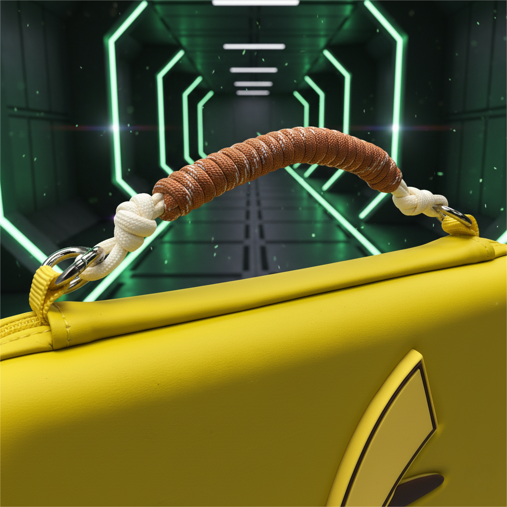 Switch 2 Travel Case - 3D Electric Tail Theme - Shockproof Hard Shell