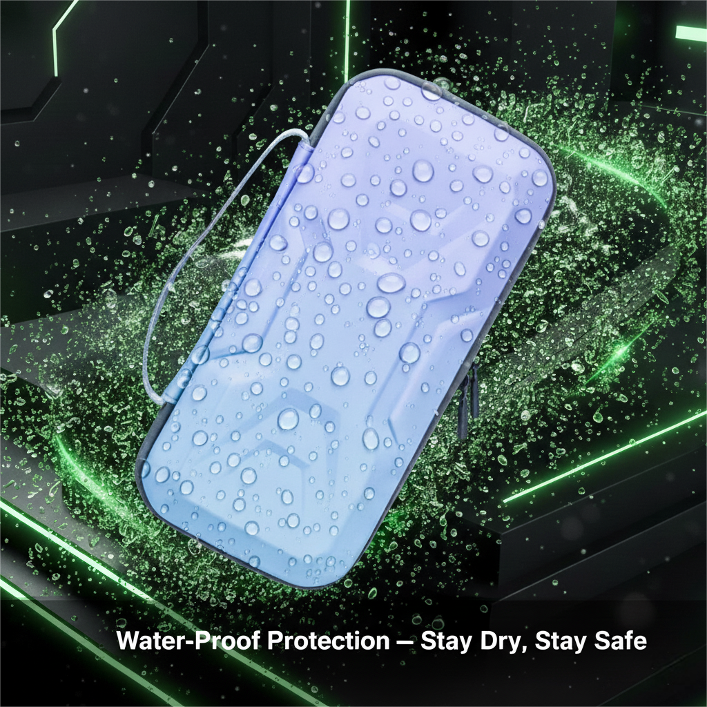 Blue Heavy-Duty EVA Hard Shell Carrying Case for Nintendo Switch 2