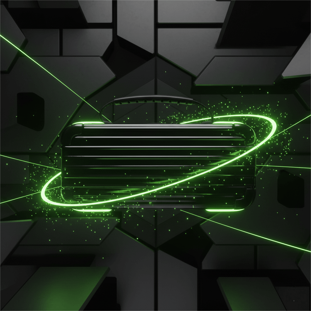 Black Luggage-Grade Hard Shell Carrying Case for Nintendo Switch 2