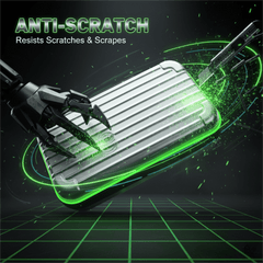 Silver Luggage-Grade Hard Shell Carrying Case for Nintendo Switch 2